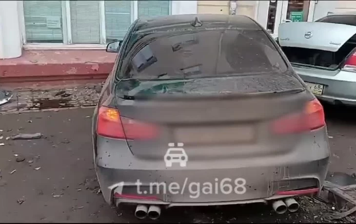 Пьяный водитель BMW устроил ДТП на западе Тамбова