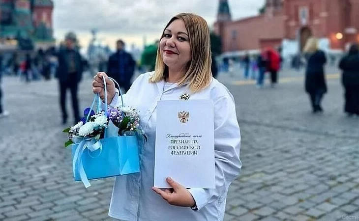 ​Благодарственное письмо Президента получил наш учитель